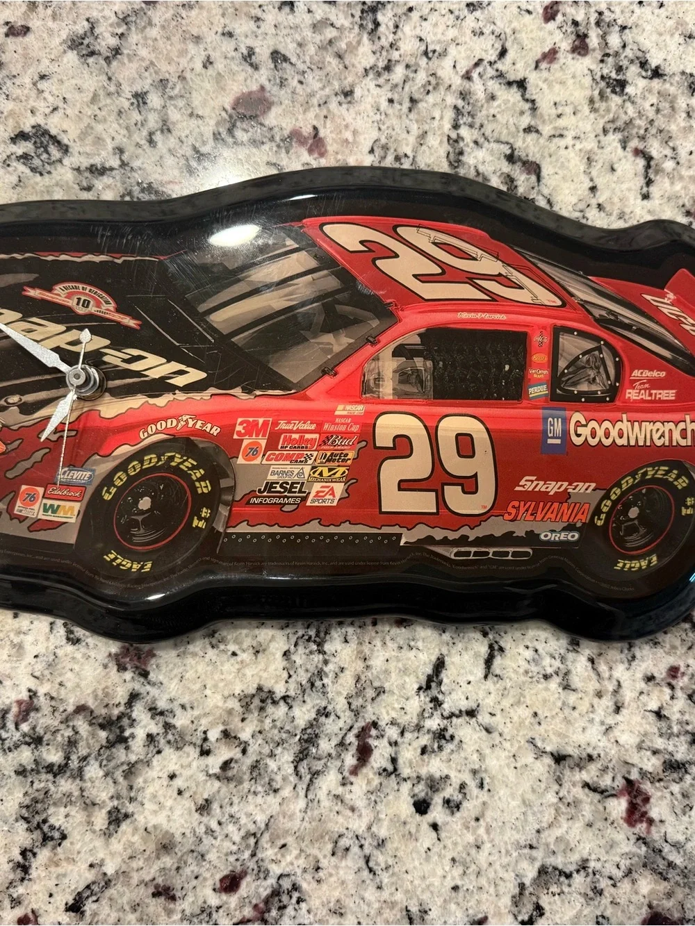 Limited Edition Kevin Harvick #29 Goodwrench NASCAR Jebco Clock #3429/5000